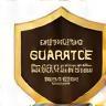 Icon representing a satisfaction guarantee shield
