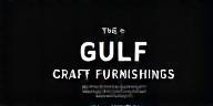 Gulf Craft Furnishings Monochrome Logo