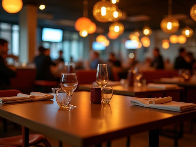 Custom tables and seating for a JBR restaurant